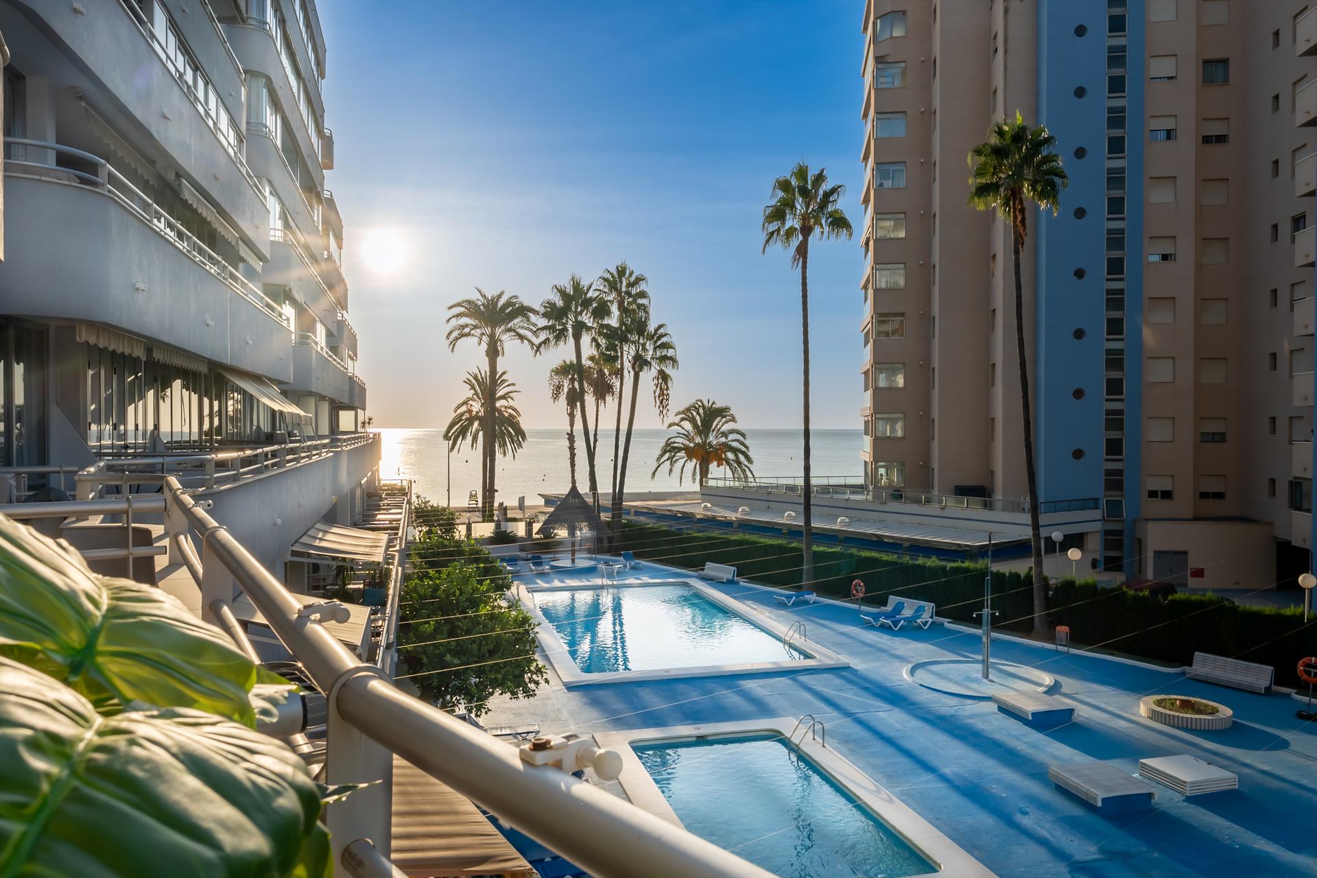 Aquamarina I by the beach